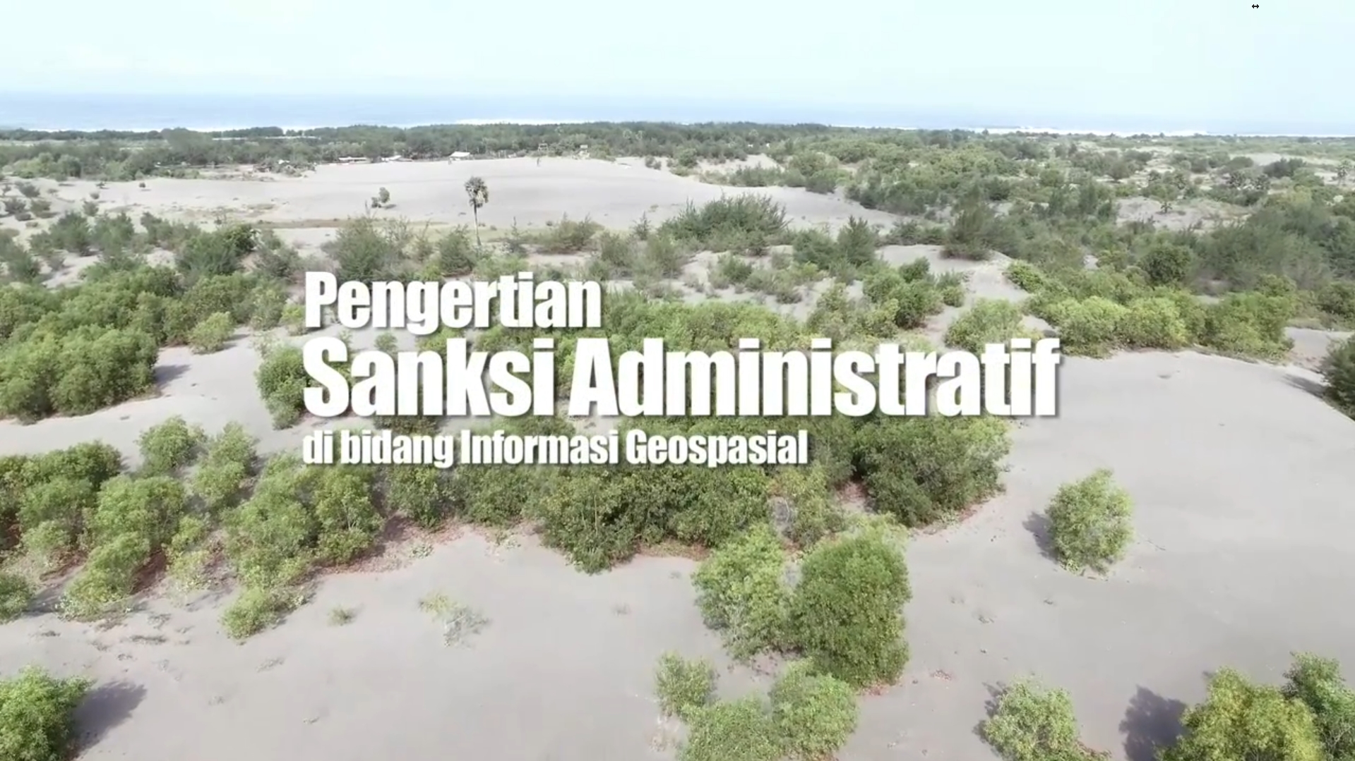 Catatan Adinda Episode 4 (Pengertian Sanksi Administratif di Bidang Informasi Geospasial)