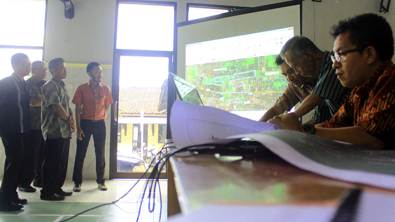 Delineasi Batas Desa untuk Mendukung Sistem Informasi Desa di Desa Jambu Provinsi Jawa Tengah
