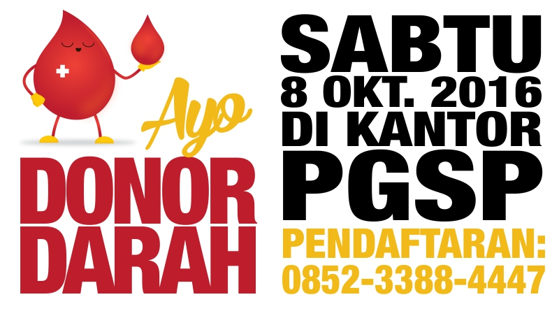 Donor Darah di Kantor PGSP
