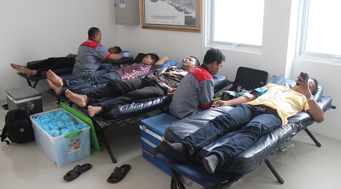Aksi Donor Darah di PGSP