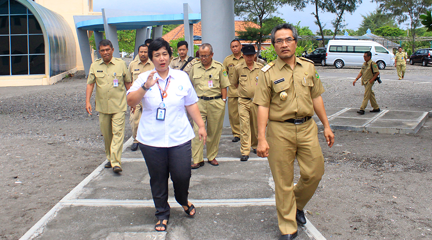 Kunjungan Wakil Bupati Bantul ke Parangtritis Geomaritime Science Park