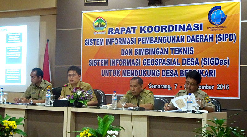 Rakor Sistem Informasi Pembangunan Daerah