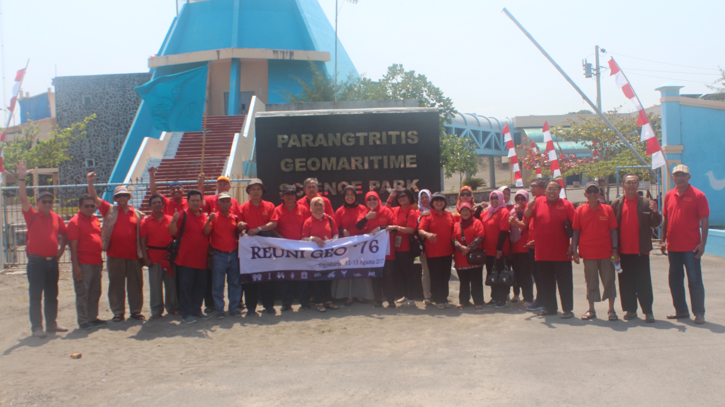Kunjungan Alumni Fakultas Geografi UGM 1976 , Luar biasa semangatnya