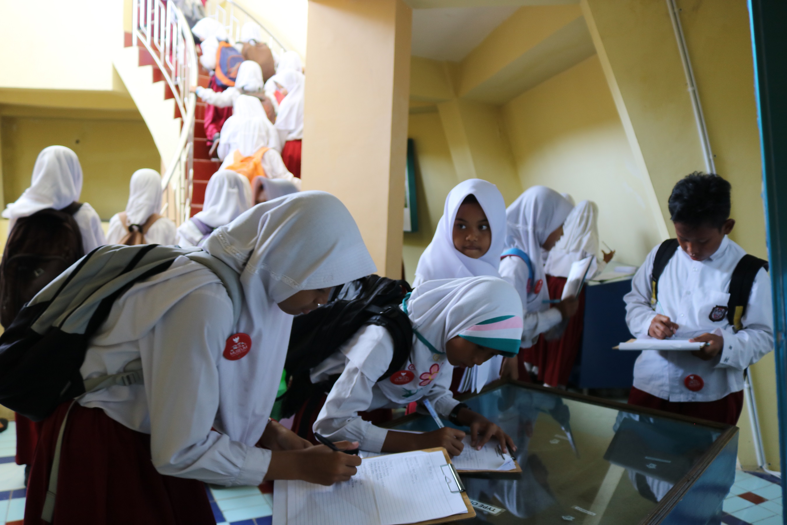 SD Tamansari 1 Memilih Wajib Kunjung Museum di Museum Gumuk Pasir