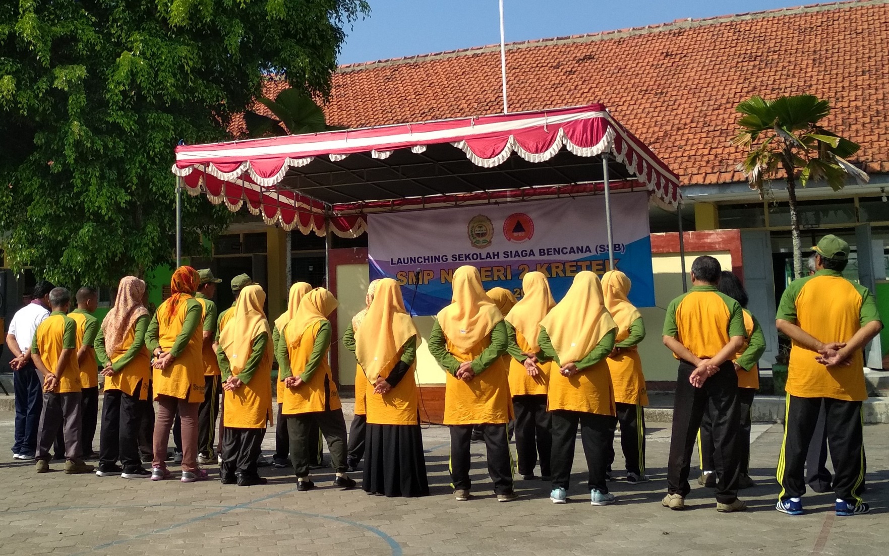 Launching Sekolah Siaga Bencana (SSB) SMP N 2 Kretek