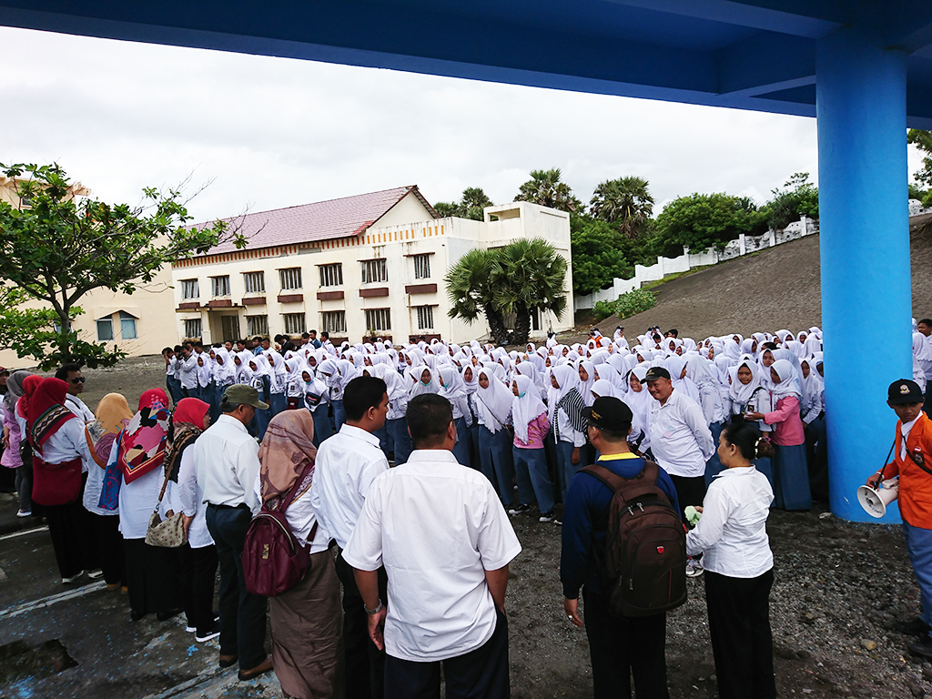 SMA Negeri 1 Klaten Mendapat Ilmu dari Museum Gumuk Pasir