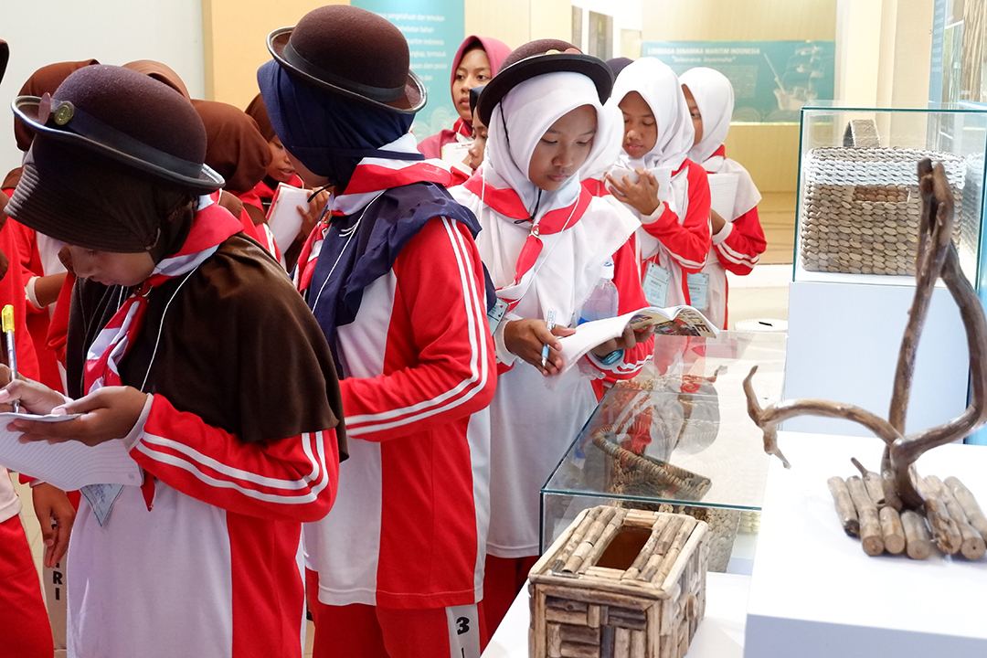 Kemah Ceria SMP Negeri 3 Imogiri di Kawasan PGSP