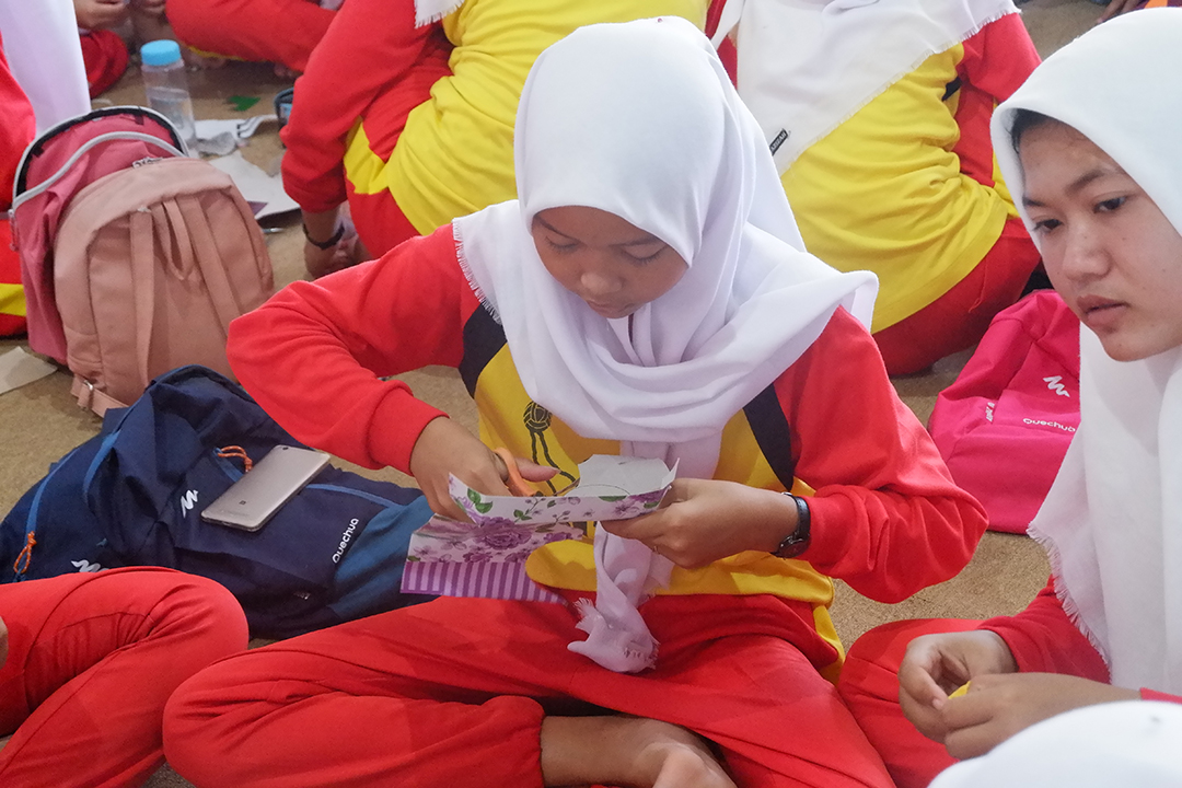 PGSP Bersama Garduaction Ajak Siswa Minat Sampah