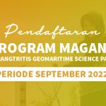 Pendaftaran Magang Periode September 2022