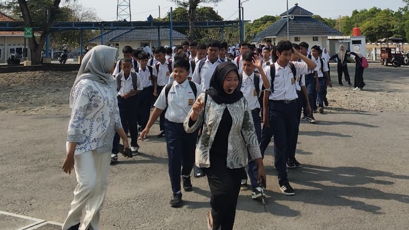 Siswa Kelas VIII SMP Negeri 3 Jetis Kunjungi Museum Gumuk Pasir dalam Kegiatan Kokurikuler